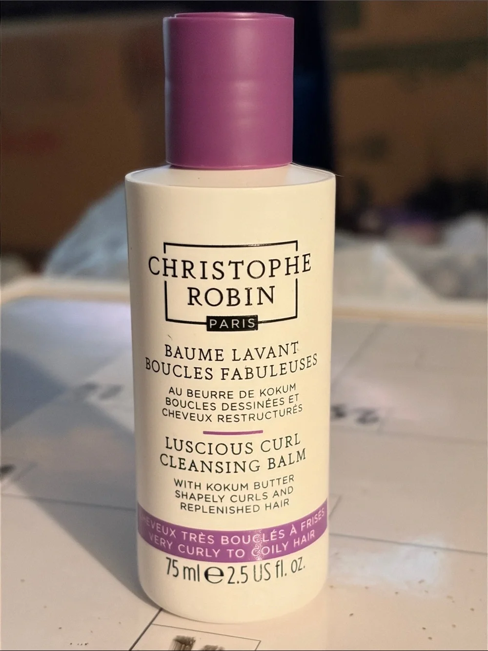 Christophe Robin Paris Luscious Curl Cleansing Balm